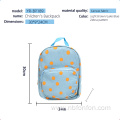 Canvas children's printed backpack